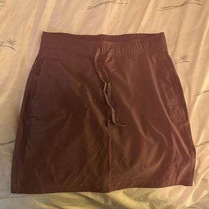 Eddie Bauer Mauve Skirt with Drawstring